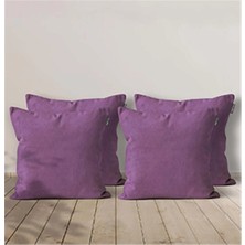 Goccia Home 4'lü Kırlent Kılıfı Dekoratif Bohem Soft Koltuk Sırt Hediyelik Punch Yapılabilir Çok Renkli