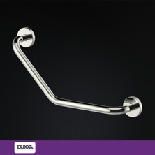 DUXXA Açılı Küvet Tutamağı 45CM Ø19 Ss 304 Paslanmaz