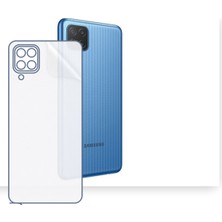 Schitec Samsung Galaxy M12 Uyumlu Arka Yüzey Hidrojel Koruyucu Film