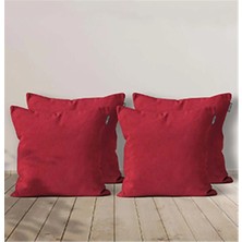 Goccia Home 4'lü Kırlent Kılıfı Dekoratif Bohem Soft Koltuk Sırt Hediyelik Punch Yapılabilir Çok Renkli