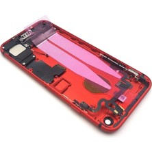 Genos Apple Iphone 7 Uyumlu Kasa Dolu Kırmızı
