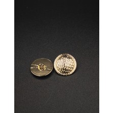 Nesgo Moda Kararma Yapmayan Ekstra Parlak Askı Kaplama Metal Blazer Bavyera Düğme 32 Boy 20 Mm/6 Adet