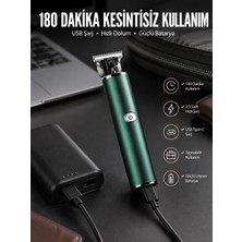 tp Buğz Tıraş Makinesi Saç Sakal Ense Çizim Ayarlanabilir Başlık Yeni Nesil