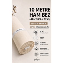 Favora Kalın Ham Bez Astarlık Kumaşı 10 Metre - Döşek Yüzü ve Döş