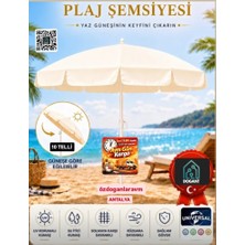 Dogant Havuz Plaj Deniz Şemsiyesi Uv Korumalı 200 cm / 10TELLI