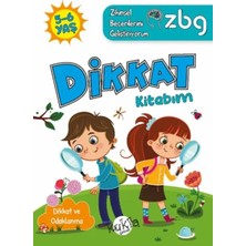 Elivora Zbg 5-6 Yaş Dikkat Kitabım