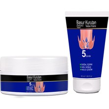 Basurkurutan: Aslanpençesi Kestane Hellebore Çiçeği Kadife Papatya ve E Vitaminli (50 Ml) Tüp + Kavanoz Krem Seti