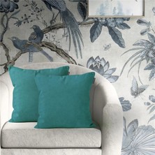 Goccia Home 2'li Kırlent Kılıfı Dekoratif Bohem Soft Koltuk Sırt Hediyelik Punch Yapılabilir Çok Renkli