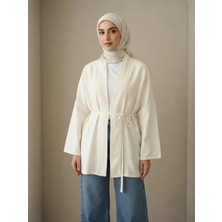 Foremia Keten Hırka-Ekru -