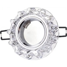 Eco Lounge 1 Adet Cata Ct 6595 Karanfil LED Efektli Dekoratif Cam Spot Kasası GU10 Duy 3200K Gün Işığı