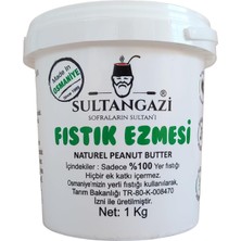 Şekersiz Katkısız Ballı Fıstık Ezmesi Doğal Yer Fıstığı Ezmesi 1kg