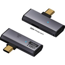 Renas Store Livx Type C To 2 Usb3.2 100W 10GBPS Veri Aktarımı Kulaklık Müzik Dinleme Dönüştürücü Çevirici Otgcc