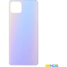 Genos Oppo A72 Uyumlu Batarya Kapağı (Beyaz) (SN808288)