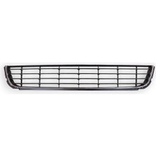Kazan Hobi Ön Tampon Orta Izgara Krom Çıtalı 5K0853671 Vw Golf 6 ile Uyumlu 2009-2012