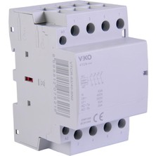 1001 Vtcr-63/40 Sessiz Kontaktör 63A 4no