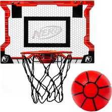 1001 Basketball Hoop Set - Pro Hoop Mini Hoop Set With Mini Basketball - Steel Rim Great For Dunking - Ov