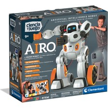 1001 Aıro Robot Yapay Zeka - Çocuklar Için Eğitici ve Özelleştirilebilir Oyuncak, Hareket ve Sesli T
