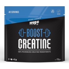 1001 Boost Creatine 40 SERVIS,%100 Mikronize Kreatin Monohidrat, Aromasız