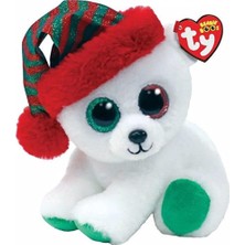 1001 Beanie Boos Peluş Yılbaşı Kutup Ayısı Paxton 12 cm