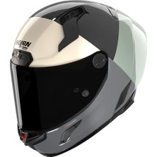 X-804 Rs Ultra Carbon Kapalı Motosiklet Kaskı-Blocco 370-L