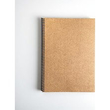 1001 Çizgili Spiralli Not Defteri, A4 Boyut (21X29,7 Cm), 60 Yaprak, 90GR. Ivory Kağıt, Ofis Için I