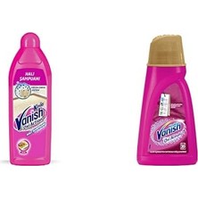 1001 Kosla Zorlu Lekelere Özel Leke Çıkarıcı Halı Yıkama Şampuanı 850 ml ve Vanish Kosla Multipo