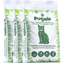 1001 Premium Tozsuz Kedi KUMU,%100 Doğal, Hızlı Topaklaşma, Koku Hapseden Formül, 10 Lt