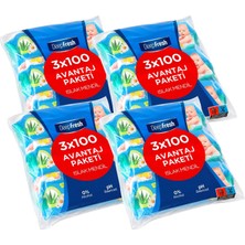 1001 Deep Fresh Islak Mendil 3X100 Lü x 4 Adet (1200 Yaprak)