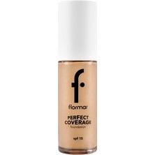 1001 Perfect Coverage Yüksek Pigmentli & Yarı Parlak Bitişli SPF15 Fondöten