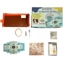 1001 Foldscope Cep Mikroskobu Kaşif Seti