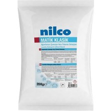 1001 Nilco Matık Klasık 20KG Ağartıcısız Ana Yıkama Toz Deterjan