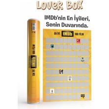 1001 Lover Box Imdb En Iyi 100 Film Kazı Kazan Posteri, Sinema Severler Için Özel Tasarım, Premium K
