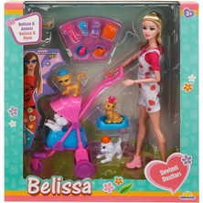 1001 Belissa'nın Annesi Pikniğe Gidiyoruz Bebek Seti 30 cm