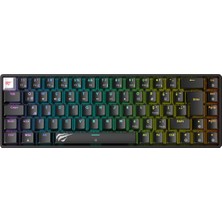 Gamenote KB860L-TUR Rgb Mekanik Gaming Klavye - 69 Tuşlu, Red Switch - Siyah