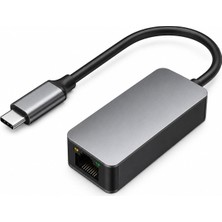 1001 Primex PX-4752 Type C To Gigabit Ethernet, Type C To RJ45 10/100/1000/2500MBPS Gigabit Internet Çe