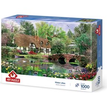 1001 Nilüfer Çiçekleri 1000 Parça Puzzle