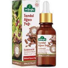 1001 Sandal Yağı 20ML - Doğal Cilt Bakımı, Yatıştırıcı Etki, Saf Esansiyel Yağ | Arifoğlu San