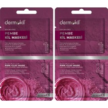 Dermokil Detoks Etkili Pembe Kil Maskesi 2x 7.5 ml 2li Paket