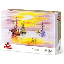 1001 Akşam Güneşi 500 Parça Puzzle