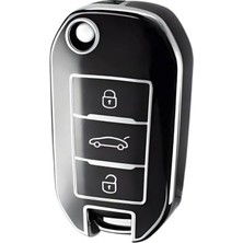 1001 Autohan Keys Peugeot Anahtar Kılıfı, 301 307 308 208 508 2008 3008 Partner Van Modelleri Için, 3
