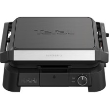1001 Supergrill 3in1 4 Porsiyon Kapasiteli 2000 Watt Barbekü Izgara ve Tost Makinesi - Siyah