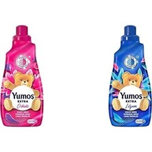 1001 Extra Konsantre Çamaşır Orkide 1440 ml ve Yumoş Extra Çamaşır Yumuşatıcısı Lilyum 1440 ml