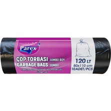 1001 Parex Professional Çöp Torbası Jumbo Boy 10'lu