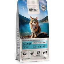 1001 Sterilised Kısırlaştırılmış Kedi Maması Somonlu ve Hamsili 2 kg