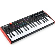 1001 Mpk Mini Plus USB Mıdı Klavye Controller, 37 Mini Tuş, 8 Mpc Pedi, Sıralayıcı, Mıdı/cv/gate G/ç