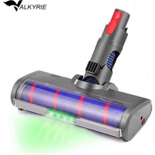 1001 LED Işıklı Yumuşak Rulo Süpürge Başlığı Dyson V7/V8/V10/V11/V15 Uyumlu
