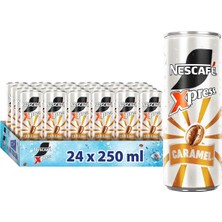 Nescafé Xpress Karamel Soğuk Kahve 250 ml x 24