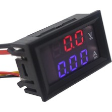 1001 Dijital Voltmetre Dijital Ampermetre Dc 100V 10A Gerilim Akım