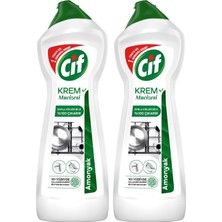 1001 Krem Yeni Nesil Yüzey Temizleyici Amonyak 750 ml 2li Paket
