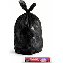 1001 Ekstra Kalın Çöp Torbası, Ultra Dayanıklı Jumbo Boy 80 x 110 cm (10 Adet/rulo)
